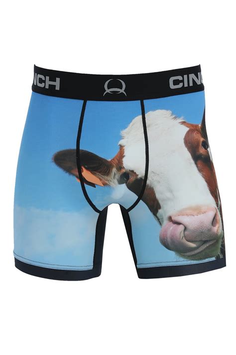 Get Spotted in Style with Our Cow Print Boxers